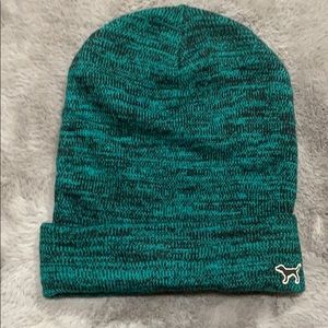 Teal PINK by Victoria’s Secret Toboggan beanie